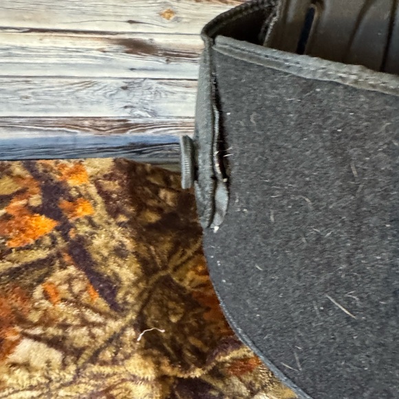 Black Back Brace with abdominal plate - Picture 7 of 9